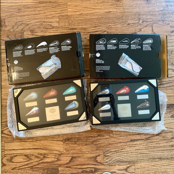 2 HARLEY-DAVIDSON Collectible tank set 2006 series NIB - Picture 2 of 8